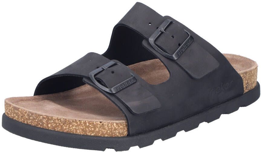 Rieker Slippers zomer schoen strand schoen huisschoen met comfortabel voetbed