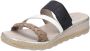 Rieker Comfortabele Slipper Multicolor Dames - Thumbnail 4