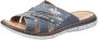Rieker Slippers zomerschoen slippers badschoen met leren binnenzool - Thumbnail 4