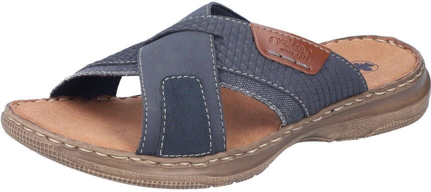 Rieker Slippers zomerschoen slippers badschoen met zachte binnenzool