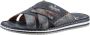 Rieker Slippers zomerschoen slippers badschoen met contrastkleurige raamstiksels - Thumbnail 8