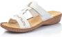 Rieker Slippers sleehak zomerschoen pantoffels in zomerse kleuren - Thumbnail 2