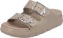 Rieker Slippers plateau zomerschoen slippers in breedte g (=wijd) - Thumbnail 1