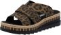 Rieker Slippers sleehak zomerschoen slippers met jute omlijsting - Thumbnail 2