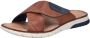 Rieker Slippers zomerschoen slippers klittenbandschoen met klittenbandjes - Thumbnail 3