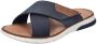 Rieker Slippers zomerschoen slippers klittenbandschoen met klittenbandjes - Thumbnail 6