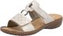Rieker Slippers zomerschoen strand-schoen klittenbandschoen met perforatie - Thumbnail 1
