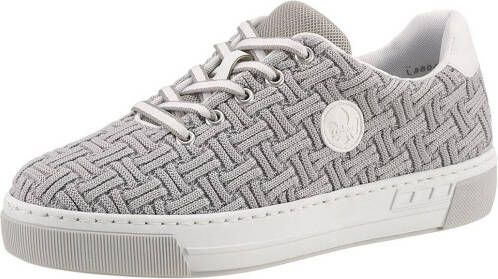 Rieker Slip-on sneakers in casual tricot-look - Foto 4