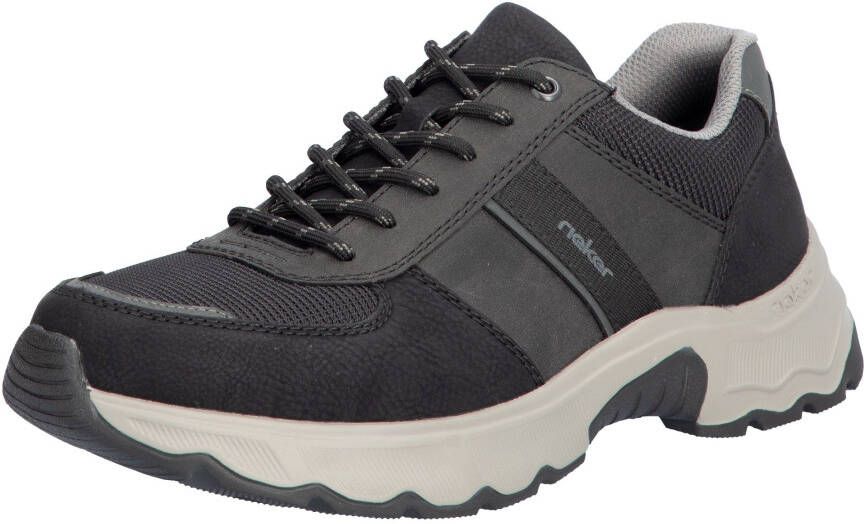 Rieker Sneakers in sportieve look vrijetijdsschoen lage schoen veterschoen