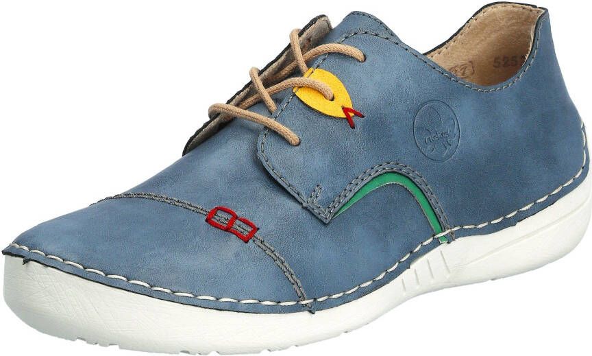 Rieker Sneakers in sportlook vrijetijdsschoen lage schoen veterschoen