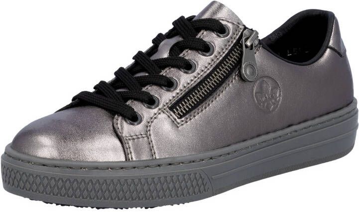 Rieker Sneakers met memosoft-binnenzool vrijetijdsschoen lage schoen veterschoen