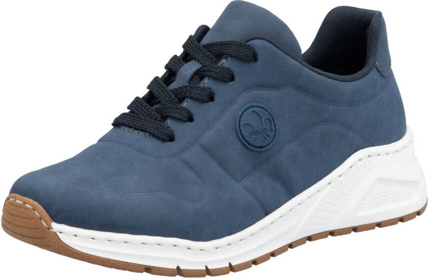 Rieker Sneakers met memosoft-binnenzool vrijetijdsschoen lage schoen veterschoen