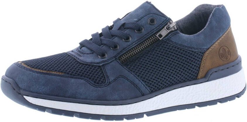 Rieker Sneakers veterschoenen lage schoen vrijetijdsschoen in comfortabele vorm