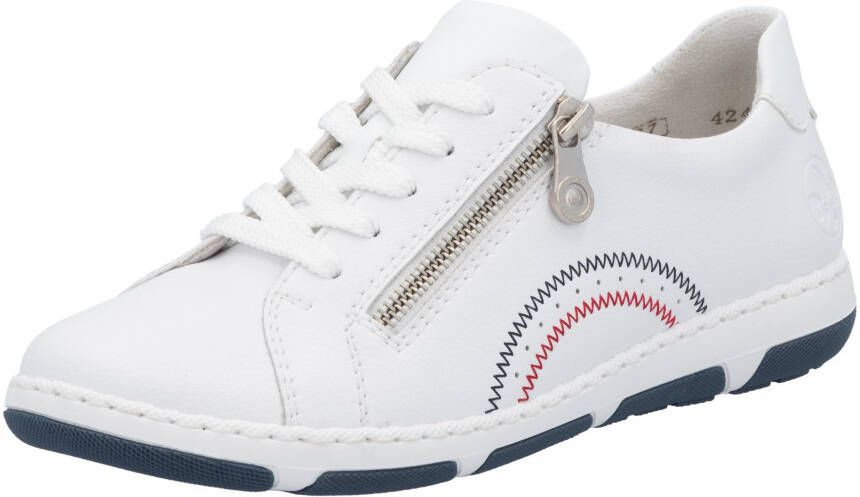 Rieker Sneakers veterschoenen lage schoen vrijetijdsschoen met zachte schacht