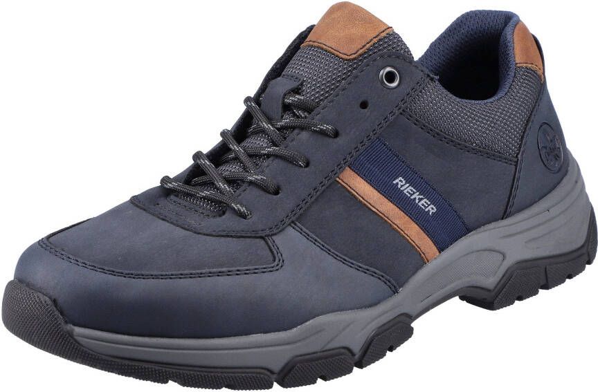 Rieker Sneakers vrijetijdsschoen outdoorschoen veterschoen met gepolsterde schacht