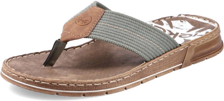 Rieker Teenslippers zomerschoen slippers badschoen zwemschip met logo-opschrift - Foto 2