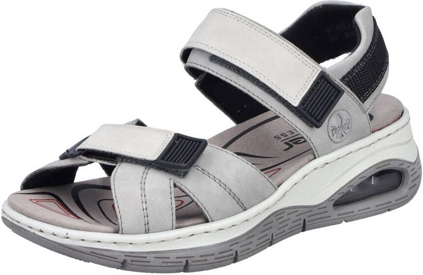 Rieker Trekkingsandalen Buitensandalen zomerschoenen klittenbandschoenen met Air-functie