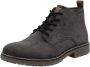 Rieker -art-33106 45-heren-veter rits-grijs-suede - Thumbnail 2