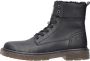Rieker Zwarte gesloten booties voor heren Zwart Heren - Thumbnail 3