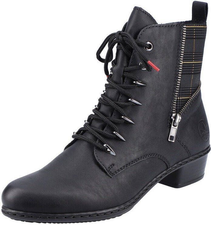 Rieker Meisjes Zwarte Gouden Fleece Gevoerde Laarzen - Foto 2