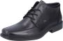 Rieker Zwarte Gesloten Formele Business Schoenen Black Heren - Thumbnail 1