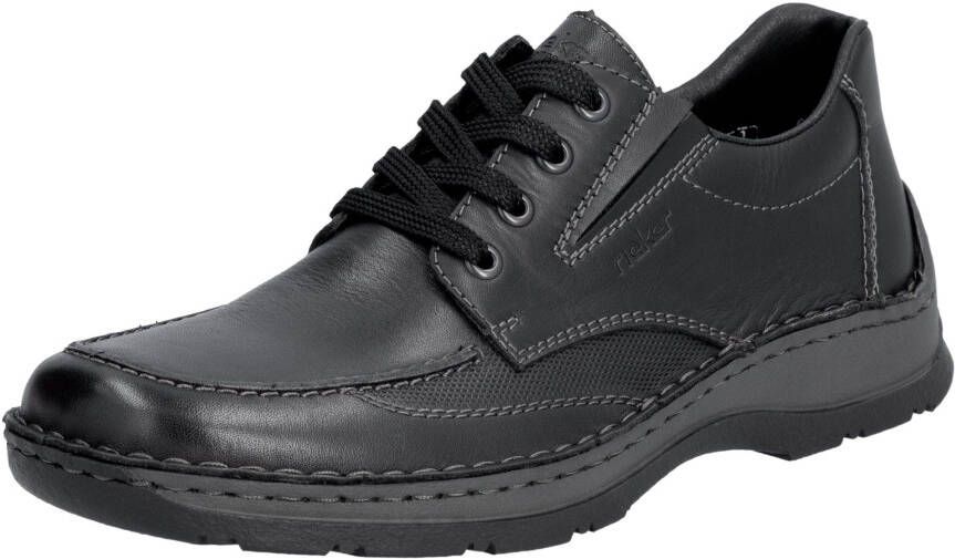Rieker Veterschoenen vrijetijdsschoen lage schoen sneaker met gepolsterde binnenzool