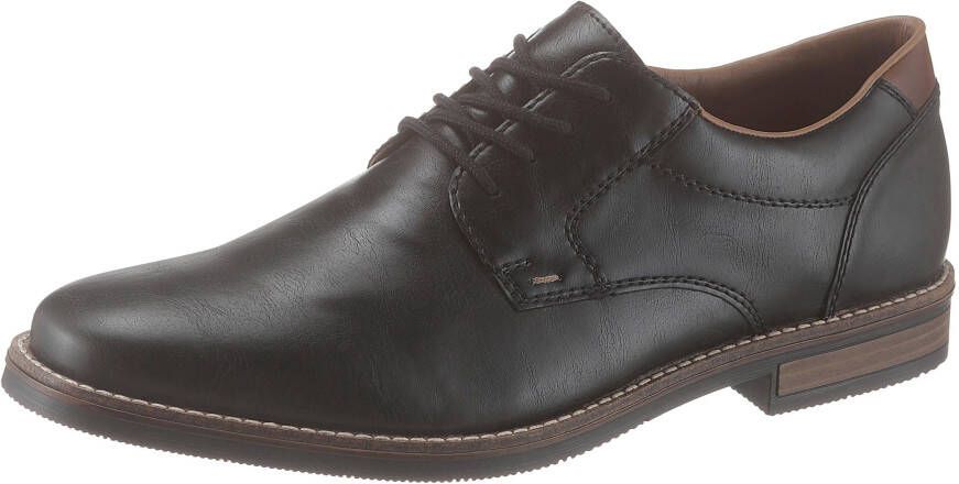 Rieker Veterschoenen met modieuze siersteken vrijetijdsschoen lage schoen veterschoen