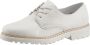 Rieker Veterschoen Vrouwen Wit beige - Thumbnail 6