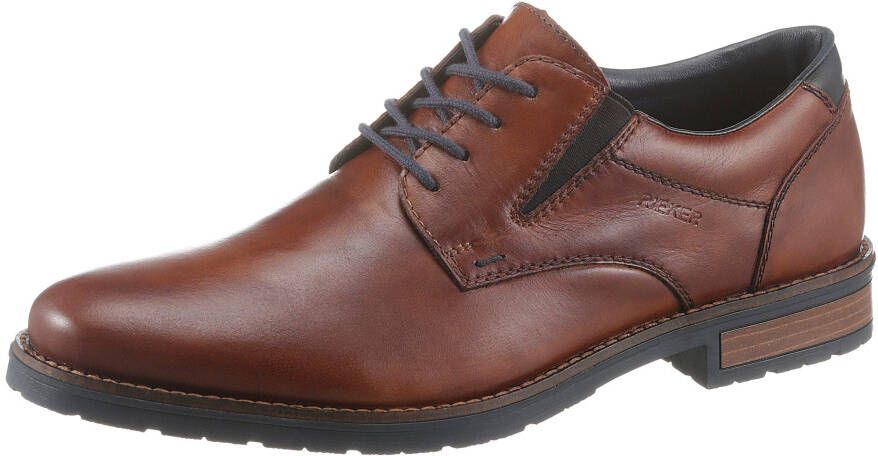 Rieker Veterschoenen met stretch vrijetijdsschoen lage schoen veterschoen