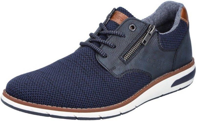 Rieker Veterschoenen met zijrits vrijetijdsschoen lage schoen veterschoen - Foto 1