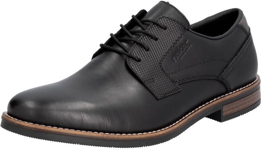 Rieker Veterschoenen zakelijke schoen lage schoen feest schoen met leren dekzool