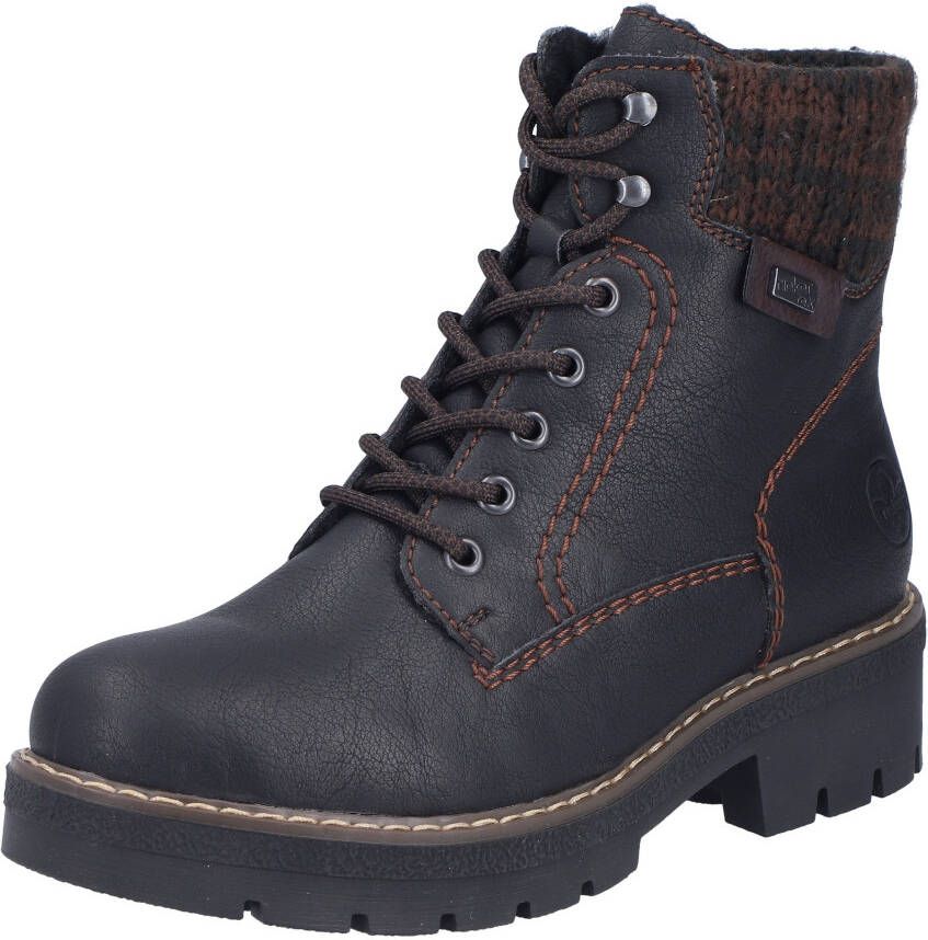 Rieker Winterlaarsjes Veterschoenen winterlaarzen met waterafstotende TEX-membraan