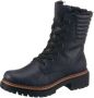 Rieker Veterboot 72600 14 Blauw Warm Gevoerd - Thumbnail 2