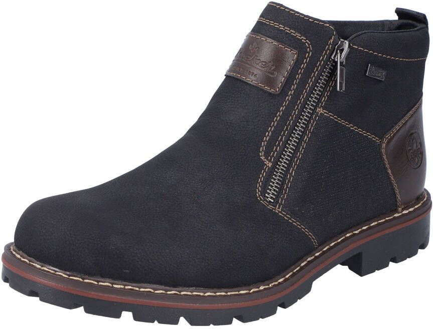 Rieker Winterlaarsjes winterboots warme voering ritsen in tex-uitvoering