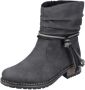 Rieker Winterlaarsjes met decoratieve banden aan de slouchy schacht - Thumbnail 2
