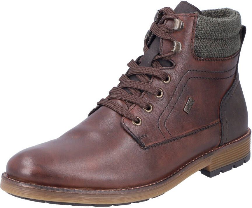 Rieker Winterlaarsjes veterschoenen enkellaars laarzen met tex-membraan smalle vorm
