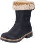 Rieker Winterlaarsjes winterlaarzen warme voering hakken met binnenrits - Thumbnail 3