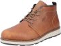 Rieker Winterlaarzen veterschoenen casual enkellaars met binnenrits warme voering - Thumbnail 2