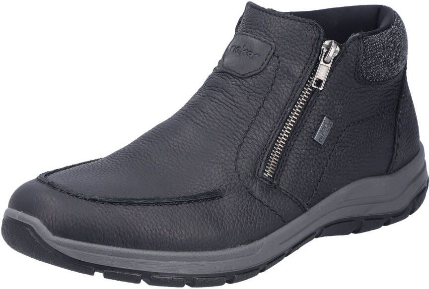 Rieker Winterlaarzen enkellaars comfort schoen met twee praktische ritssluitingen