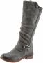 Tamaris Cowboylaarzen zwart Synthetisch Dames - Thumbnail 2