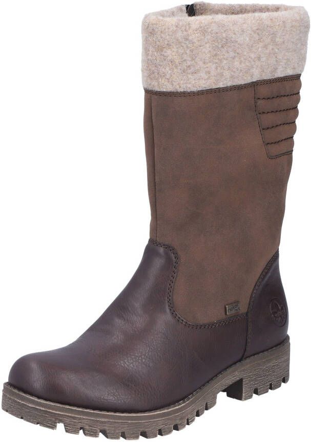 Rieker Winterlaarzen laarzen outdoorlaarzen met waterafstotend tex-membraan