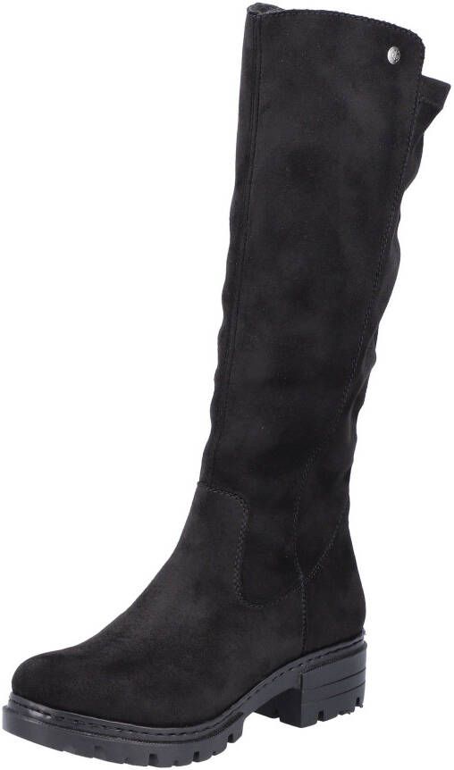 Rieker Winterlaarzen lange laarzen blokhak met stretch - Foto 7