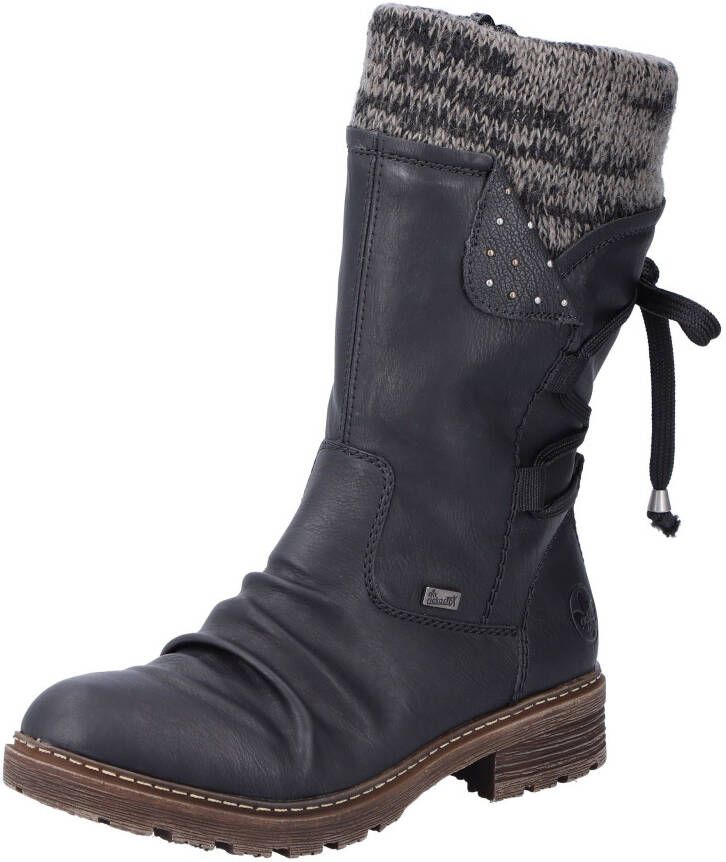 Rieker Winterlaarzen profielzool warmvoering met -tex