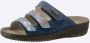 Rohde Dames Slipper -1932-55 Jeansblauw Multi - Thumbnail 2