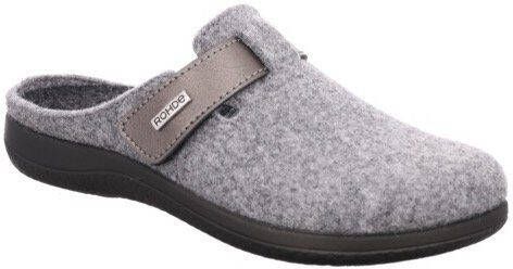 Rohde Pantoffels Bari Pantoffel clog met klittenbandriempje - Foto 2