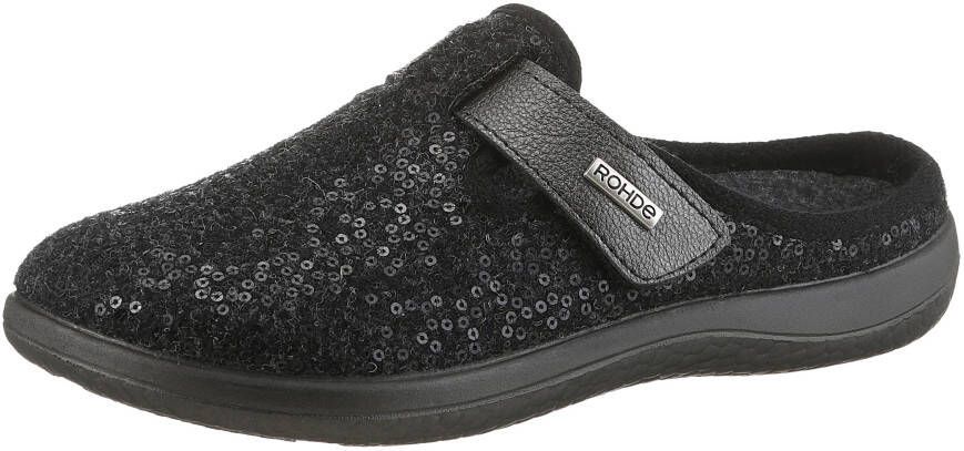 Rohde Pantoffels Bari pantoffel clog slippers in klassieke uitstraling