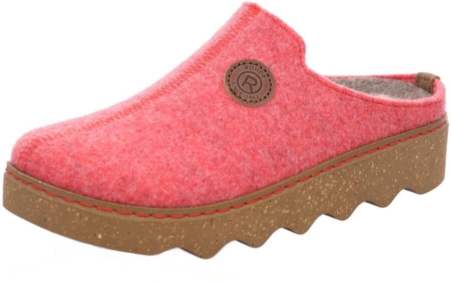 Rohde Pantoffels Foggia Pantoffel slof clog huis-slipper met profielzool - Foto 5