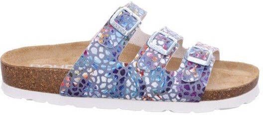 Rohde Slippers Alba zomerschoenen slippers pantoffels met kleurrijke print g-breedte = breed - Foto 1