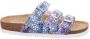 Rohde Slippers Alba zomerschoenen slippers pantoffels met kleurrijke print g-breedte = breed - Thumbnail 1