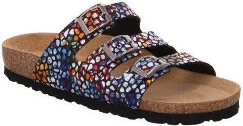 Rohde Slippers Alba zomerschoenen slippers pantoffels met kleurrijke print g-breedte = breed - Foto 2